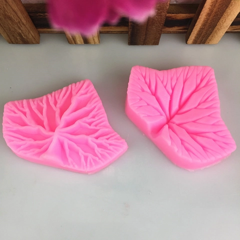 Blattadern Silikonform Für Fondant Tortendekoration DIY Ahornblatt Textur Backwerkzeuge Handgemachte Seife Ton Handwerk Form