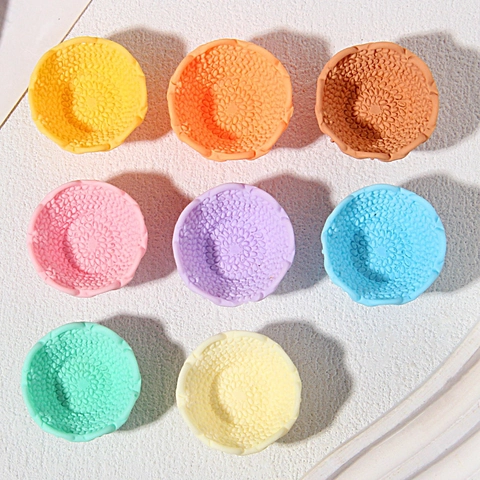 Miniature Resin Simulation Fruit Basket Candy Color Simulation Food Play Ornament DIY Crafts Micro Landscape Decor Accessories