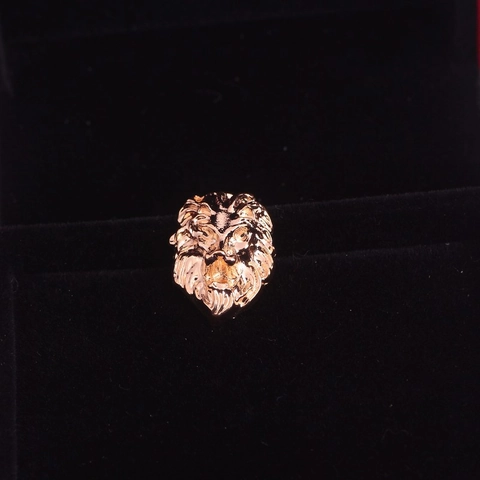 Vintage Legering Leeuwenkop Kraagpunten Goud 3D Reliëf Kraagspelden Voor Heren Dames Mode Overhemd Sieraden Accessoire