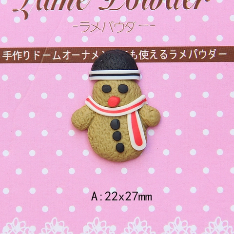 Christmas Resin Charms DIY Gingerbread Style Snowman Snowflake Tree Wreath Reindeer Flatback For Jewelry Making Phone Case Decor