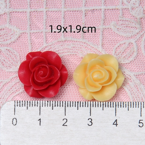 Resin Rose Blume Relief Flatback Cabochons Für DIY Schmuckherstellung Ohrringe Haarklammern Handyhüllen Dekoration Retro Kunst Stil