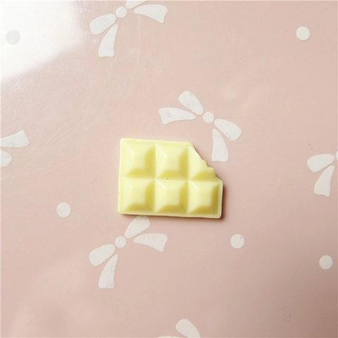 Cabochon en Résine Chocolat Simulé Pour Décoration de Coque de Téléphone DIY Accessoires Cheveux Nourriture Douce Enfants