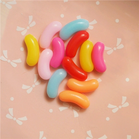 Cabochon in Resina a Forma di Caramella Gommosa Simulazione DIY Artigianato per Custodia Telefono Accessori Capelli Scrapbooking