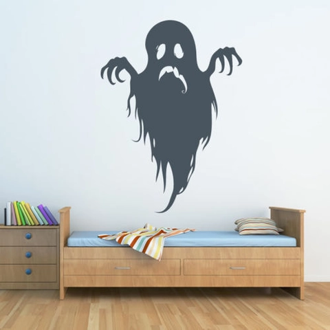 Pegatina de Pared Fantasma de Halloween Impermeable Removible PVC Ventana Vidrio Puerta Calcomanía Para Fiesta Decoración Hogar