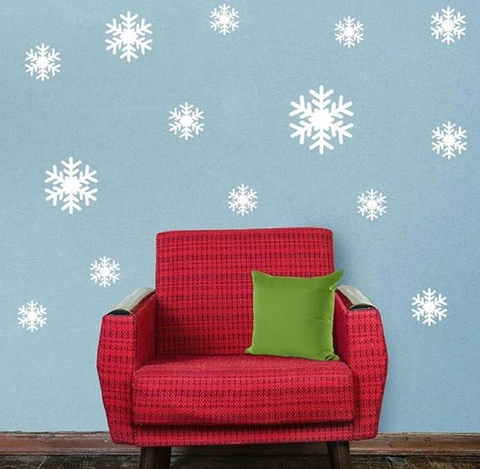 Weihnachten Schneeflocke PVC Wandaufkleber Wasserdicht Abnehmbare Fensterbilder Für Home Decor Winter Party Deko