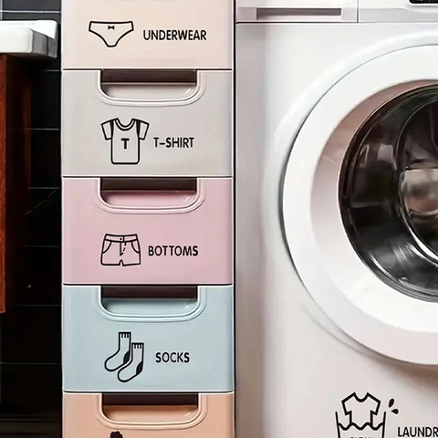 Kleidung Organisation Etikett Wandsticker Schwarz PVC Abnehmbar Schrank Schublade Klassifizierung Symbole DIY Deko Aufkleber