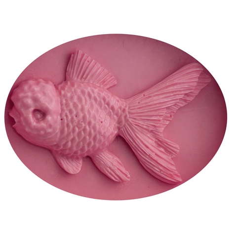 Goldfischform Silikon Fondant Kuchenform Für DIY Backen Gelee Pudding Schokolade Sugarcraft Dekoration Rosa Backwerkzeug