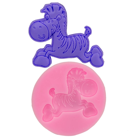 Pony Laufende Form Silikon Fondant Kuchenform DIY Backwerkzeug Für Schokolade Süßigkeiten Seife Handwerk Küche Backzubehör