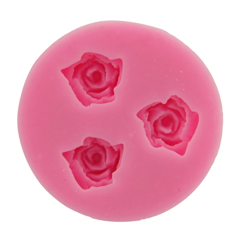 Stampo per Torte in Silicone a Forma di Fiore di Rosa per Fondente Cioccolato Sapone Cottura Fai da Te Strumento Decorazione