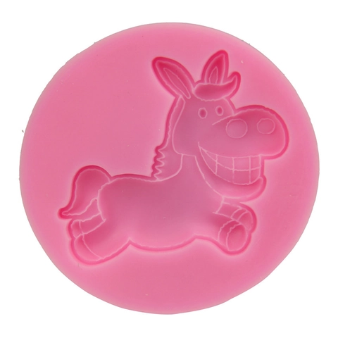Esel Form Silikonform Für Fondant Kuchen Schokolade Süßigkeiten Handgefertigte Seife DIY Backen Dekoration Werkzeug Küche Form