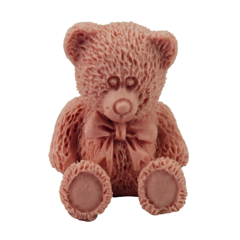 Stampo in Silicone 3D Orsetto per Torte Fondente Cioccolato Caramelle Strumenti per Pasticceria Fai da Te Candele Sapone Fatto a Mano