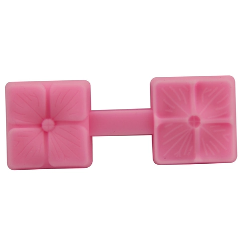 Molde de Silicona para Fondant con Diseño de Flor de Trébol y Pétalos de Hortensia Herramienta de Repostería DIY