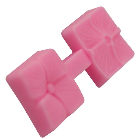 Molde de Silicona para Fondant con Diseño de Flor de Trébol y Pétalos de Hortensia Herramienta de Repostería DIY