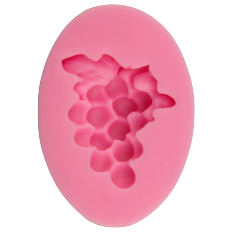 Grape Cluster Silicone Fondant Mold 3D Fruit Relief Cake Decorating Tool For Fondant Chocolate Jelly Mousse DIY Bakeware