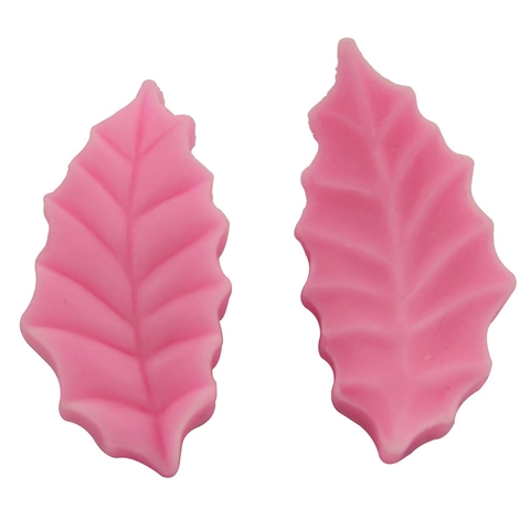 Molde de Silicona con Forma de Hoja Herramienta Repostería DIY Textura Realista Molde Decoración Pasteles Para Chocolate Dulces Arcilla