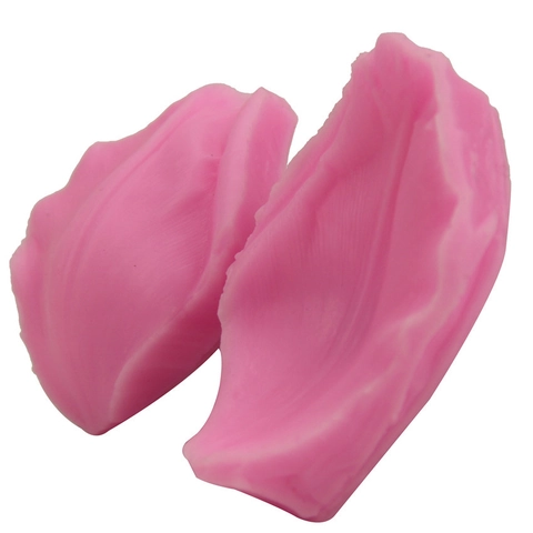 Silicone Leaf Veiner Fondant Cake Mold Realistic Plant Vein Texture Molding Tool For Sugar Craft Chocolate Baking Decoration