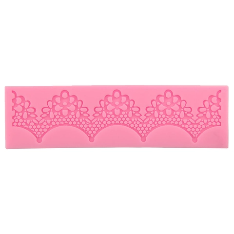 Silikon Spitze Kuchenform Fondant Blumenmuster Backen DIY Werkzeug Für Kuchendekoration Küche Bäckerei Europäischer Stil Form