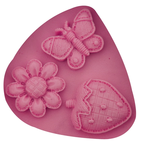 Stampo in Silicone per Torte Farfalla Fragola Fiore Decorazione Fondente Strumento da Forno DIY Cioccolato Gelatina Mousse