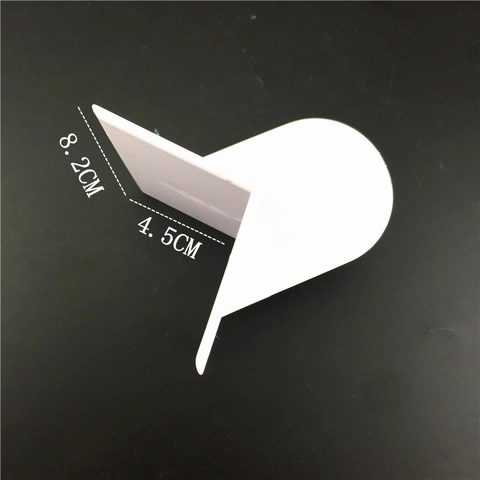 Plastic Cake Smoother Right Angle Curved Edge Fondant Decorating Tool For Baking DIY Sugarcraft Polishing Smoothing Tool