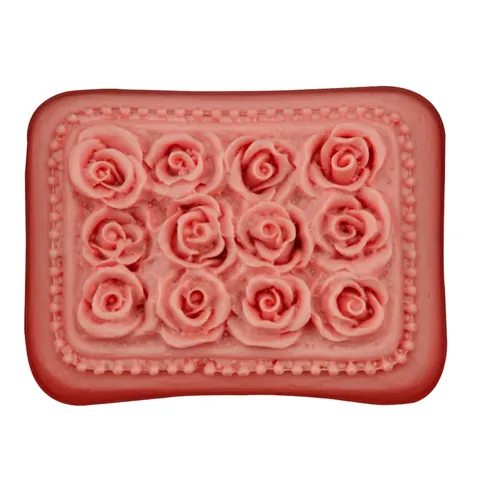 Multi Cavity Rose Floral Silicone Cake Mold DIY Baking Tool Fondant Soap Chocolate Jelly Mousse Making Tray Random Color