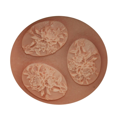 Peony Rose Flower Silicone Cake Mold DIY Fondant Baking Tool Soap Chocolate Mold For Kitchen Bakeware Random Color