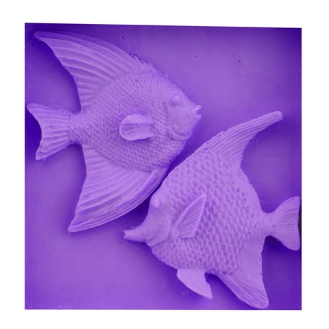 3D Lachs Fischform Silikon Kuchenform DIY Fondant Backform Für Schokolade Gelee Mousse Seife Dekorative Handwerk