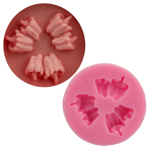 3 Hohlraum Paprika Silikon Kuchenform Rund Fondant Schokolade Backwerkzeuge Für Küche DIY Kerze Seife Handwerk Werkzeug