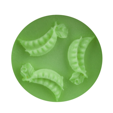 Pea Pod Design Silicone Cake Mold DIY Fondant Chocolate Candy Mold Heat Resistant Silicone Tool For Baking Kitchen Supply