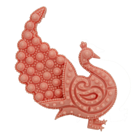 Molde de Silicona para Pasteles con Forma de Pavo Real Bricolaje Fondant Decoración de Horneado Herramientas de Relieve