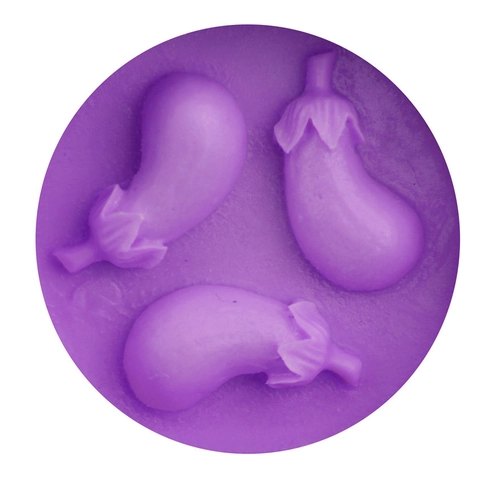 DIY Auberginen Form Silikon Kuchenform Für Fondant Schokolade Handgemachte Seife Herstellung Backwerkzeuge Küchenzubehör Zufällige Farbe