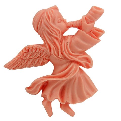 Silikon Engel Trompete Kuchenform DIY Backwerkzeug Für Schokolade Fondant Seife Harz Ton Handgemachte Dekoration Backzubehör
