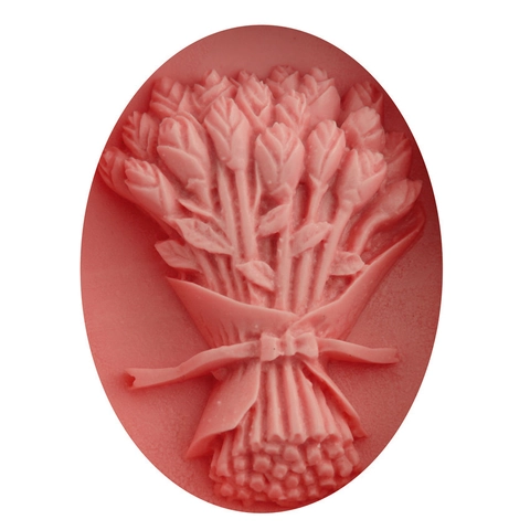 Tulpenboeket Roos Bloem Siliconen Vorm DIY Bakgereedschap Fondant Chocolade Zeep Kaars Hars Ambachtelijke Decoratie