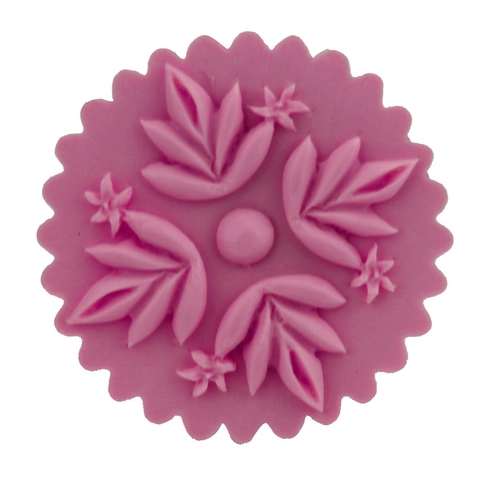 Runde Blatt Blume Silikon Kuchenform Für Fondant Schokolade DIY Backen Handgemachte Seife Harz Ton Form