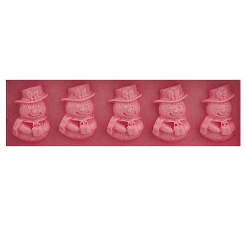 Weihnachten Schneemann Silikon Fondant Form Schokolade Kuchen Dekorieren Werkzeug Hitzebeständig Küche Backzubehör DIY Handwerk