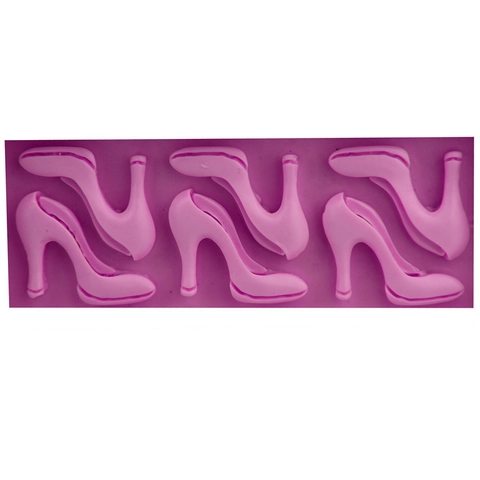Elegante High Heels Form Silikon Fondant Kuchenform DIY Schokolade Zuckerhandwerk Backen Deko Werkzeuge