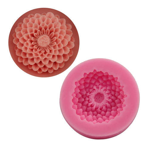 DIY Sonnenblume Girlande Silikon Fondant Kuchenform Blumenform Backwerkzeug Für Schokolade Gelee Mousse Seife Handgemachte Form