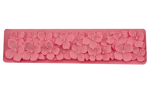 Molde de Borde de Pastel de Silicona Trébol Flor Fondant Herramienta de Horneado DIY Para Chocolate Jabón Artesanal