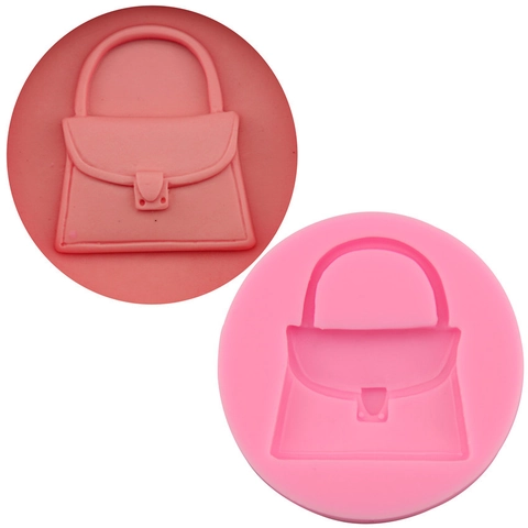 Silikon Handtaschenform Kuchenform DIY Schokolade Fondant Dekoration Werkzeug Für Haus Backen Handtaschendesign Küchenform