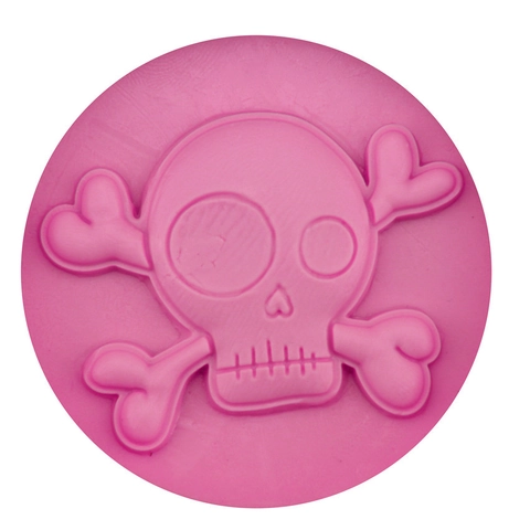 Halloween Καρδιά Κρανίο Σιλικόνης Φόρμα για Κέικ Ροζ Fondant Σοκολάτα DIY Εργαλείο Διακόσμησης Φόρμα με Σχέδιο Κρανίου