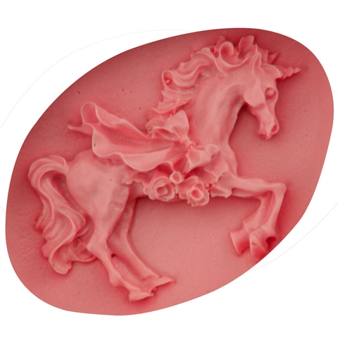 Unicorn Silicone Cake Mold For DIY Baking Fondant Chocolate 3D Relief Cartoon Animal Shaped Sugarcraft Decorating Tool