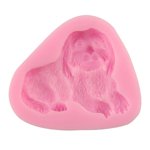 Hund Löwe Form Silikon Fondant Kuchenform DIY Schokolade Backen Deko Werkzeuge Für Küche Handgemachte Seife Gipsform