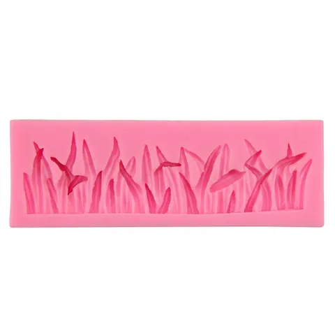 Silikon Grasmuster Fondant Backform DIY Schokolade Dekoration Werkzeug Botanische Textur Sugarcraft Gum Paste Form
