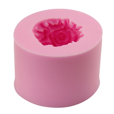 Grande Stampo in Silicone per Torte Fondente a Bouquet di Rose Sapone Artigianale Cottura 3D Cioccolato Argilla Silicone