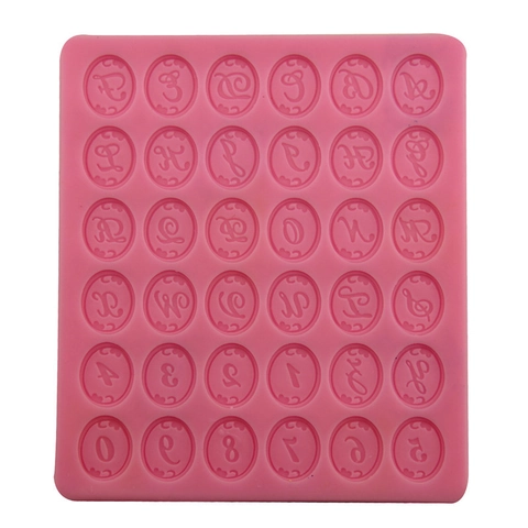 Roman Letter Alphabet Number Silicone Mold DIY Baking Decoration Tool For Cake Chocolate Fondant Sugarcraft Sugarpaste