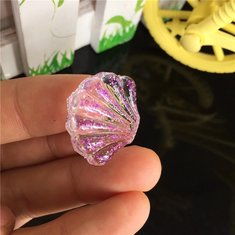 Moule en Silicone Coquillage à 3 Cavités pour Bricolage Résine Bijoux Pendentif Décoration Moule à Gâteau et Fondant