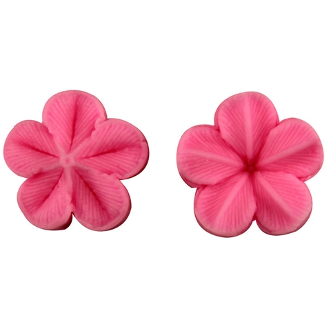 3D Plum Blossom Flower Petal Silicone Mold DIY Fondant Cake Decorating Tool Chocolate Candy Mold For Kitchen Baking