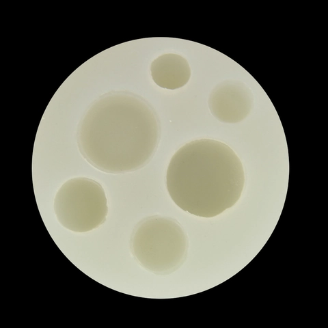 3D Macaroon Shape Silicone Mold Round Multi Cavity DIY Resin Chocolate Cake Fondant Soap Mold Handmade Craft Baking Tool