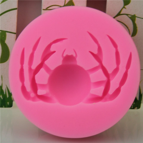 Moldes de Silicona para Pasteles de Halloween Formas de Araña Murciélago Calabaza Mano de Esqueleto Búho para Repostería
