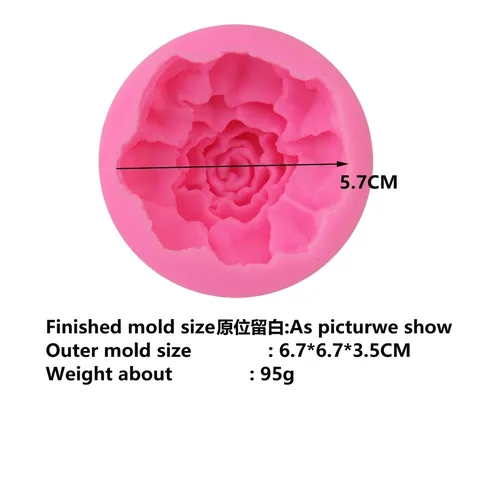 Anjer Bloem Siliconen Vorm Voor Moederdag Fondant Cake Decoratie Zeep Maken DIY Hars Ambacht Florale Bloemblad Vorm Bakgereedschap