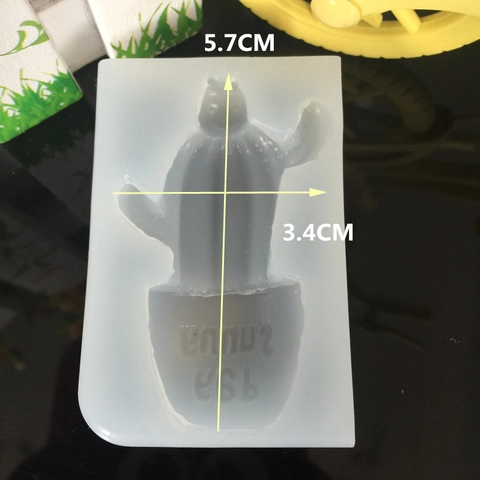 Cactus Succulent Silicone Mold For DIY Resin Casting Handmade Soap Candle Baking Cake Decoration Polymer Clay Craft Mould
